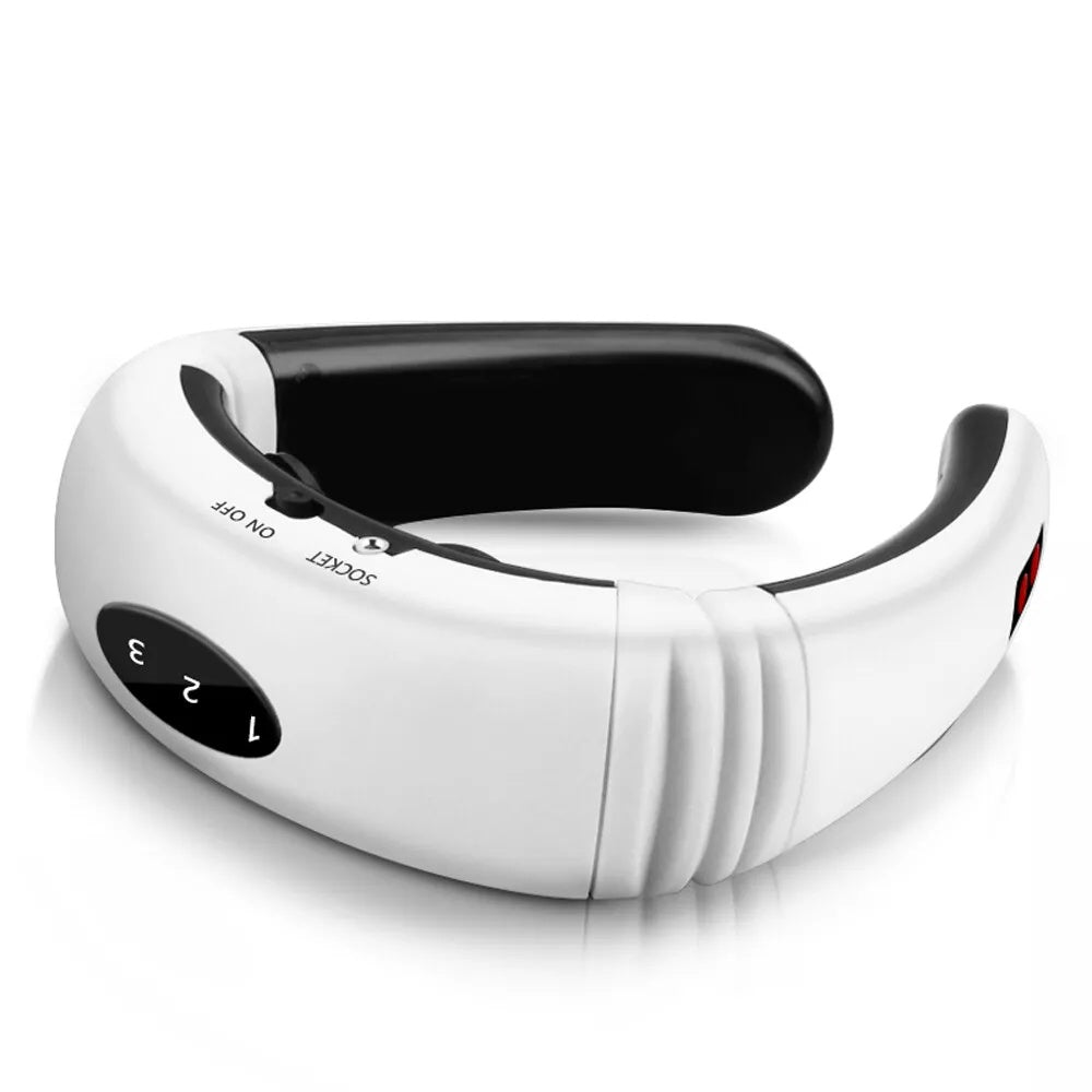 Electric Tens Unit Pulse Neck Massager Magnetic Pulse Therapy Vertebra Relax Electric Tens Unit Pulse Neck Massager Magnetic Pulse Therapy Vertebra Relax
